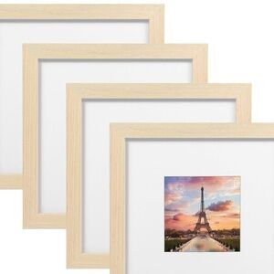 Solid Oak Wood Picture Frame Set - Kilarero